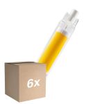 Multipack 6x Osram LED Slim Line R7S LED R7S 78mm Clear 4.5W 470lm - 827 Extra Warm White | Replaces 40W