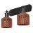 Ledvance Decor Wall Light Brown | Suitable for 2x E27