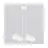 Emibig Pendant Boom Steel White | Suitable for 4x G9 - Max 8W